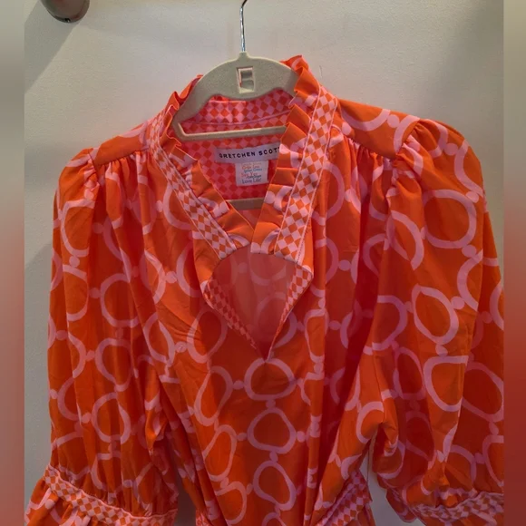 Gretchen Scott Outta Sight Tunic Dress, XL/Diva - Picture 3 of 9